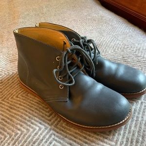 Boys leather Land’s End boots